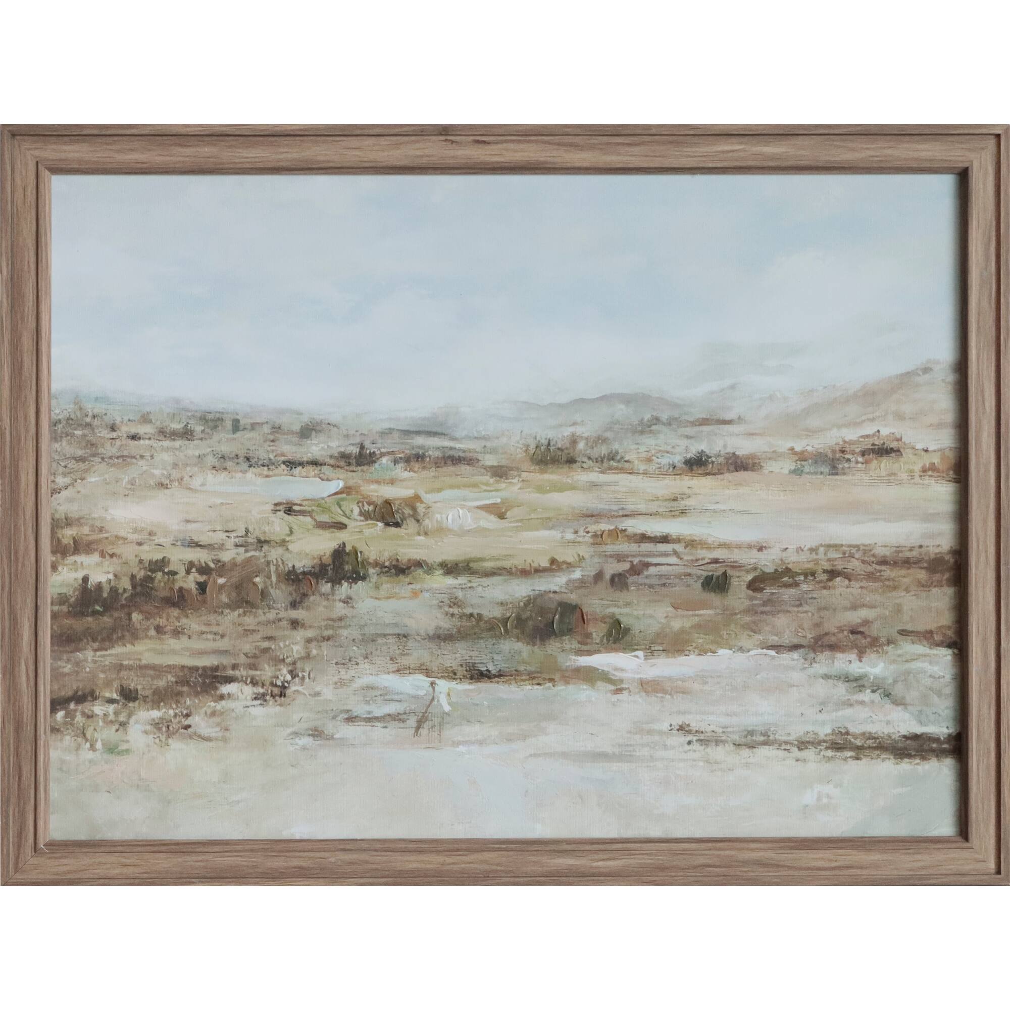 24" x 18" Abstract Landscape Framed Wall Décor by Ashland®